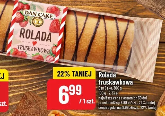 Rolada truskawkowa promocja w POLOmarket