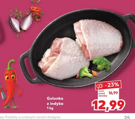 Golonka z indyka promocja w Kaufland
