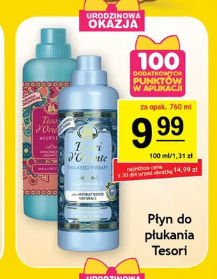 Płyn do płukania Tesori d'Oriente Thalasso Therapy promocja w Gram Market