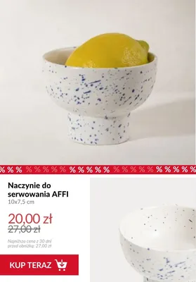 Naczynie do serwowania AFFI 10x7,5 cm promocja w Homla