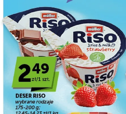 Deser ryżowy Müller Riso czekoladowy promocja w ABC