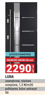 Drzwi Luna promocja w Merkury Market