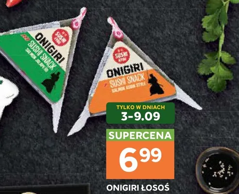 Onigiri łosoś Sushi4You promocja w Stokrotka