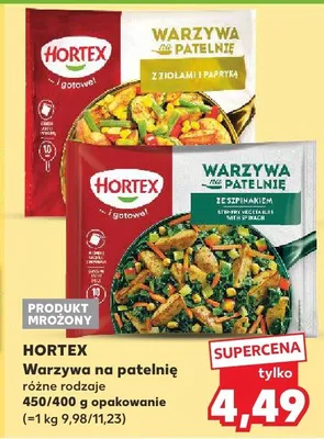 Warzywa na patelnię różne rodzaje 450/490g opakowanie promocja w Kaufland