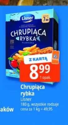 Chrupiąca rybka Lisner promocja w Leclerc
