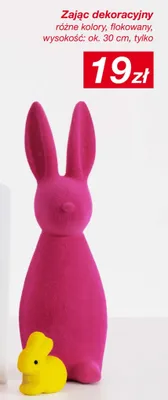 Zając dekoracyjny promocja w KiK