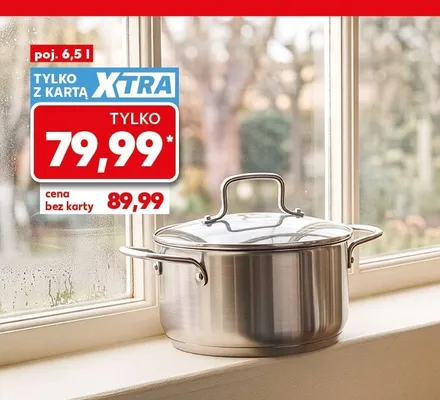 Garnek 6,5 l promocja w Kaufland