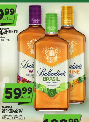 Napój alkoholowy Ballantine's Sunshine promocja w Groszek