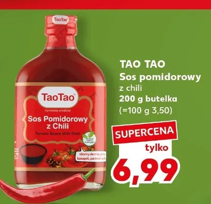 Sos pomidorowy z chili Tao Tao promocja w Kaufland