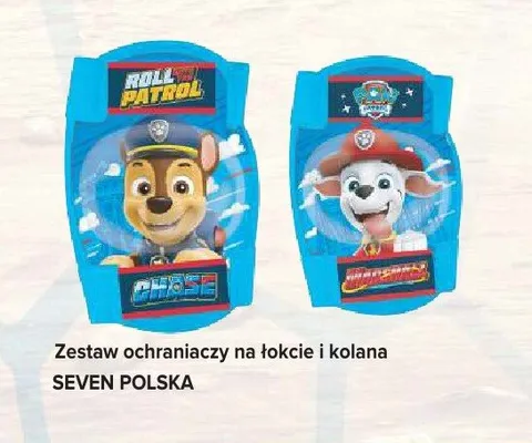Zestaw ochraniaczy na łokcie i kolana Seven Polska promocja w Carrefour Market