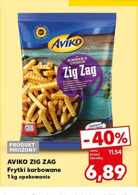 Frytki karbowane Aviko Zig Zag promocja w Kaufland