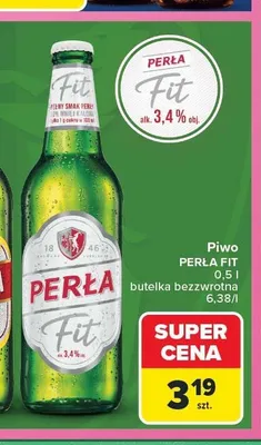 Piwo Perła Fit promocja w Carrefour