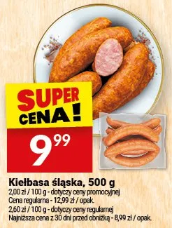 Kiełbasa śląska promocja w Twój Market