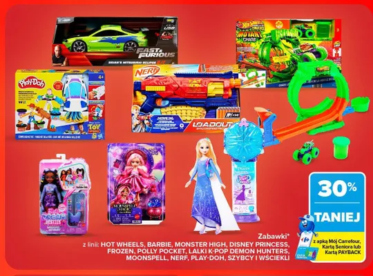 Zabawki promocja w Carrefour