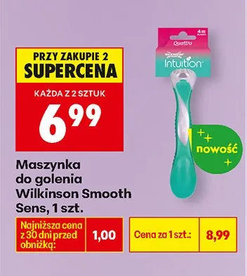 Maszynka do golenia Smooth Sens promocja w Biedronka