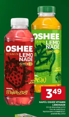 Napój Oshee Vitamin Lemonade promocja w Stokrotka