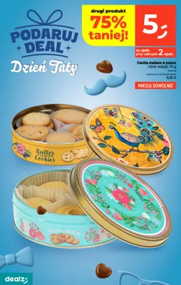 Ciastka maślane w puszce promocja w Dealz