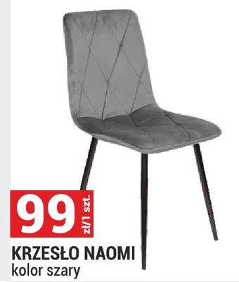 Krzesło NAOMI promocja w Merkury Market
