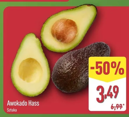 Awokado Hass promocja w Aldi