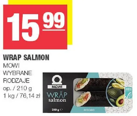 Wrap salmon promocja w SPAR
