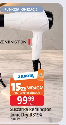 Suszarka Remington Ionic Dry D3194 promocja w Leclerc