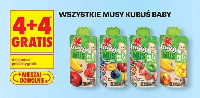 Mus Kubuś Baby promocja w Biedronka