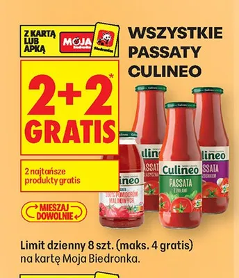 Passata z ziołami Culineo promocja w Biedronka
