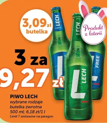 Piwo butelka zwrotna promocja w Groszek