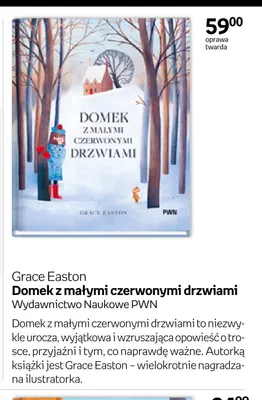 Książka Domek z małymi czerwonymi drzwiami Wydawnictwo Naukowe PWN promocja w Empik