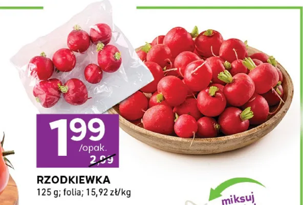Rzodkiewka promocja w Stokrotka
