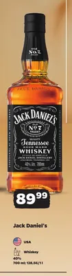 Whiskey Jack Daniel's promocja w Netto