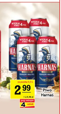 Piwo Harnaś promocja w Gram Market