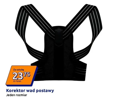 Korektor wad postawy promocja w Action
