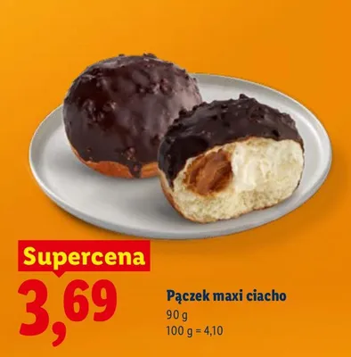 Pączek maxi ciacho promocja w Lidl