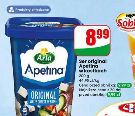 Ser original w kostkach promocja w Dino