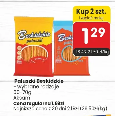 Paluszki Beskidzkie promocja w Market Point