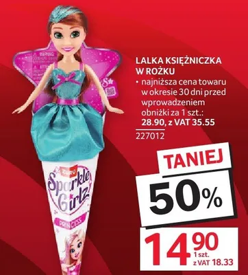 Lalka księżniczka w różku promocja w Selgros