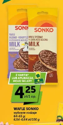 Wafle Sonko promocja w Euro Sklep