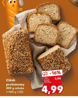 Chleb proteinowy promocja w Kaufland