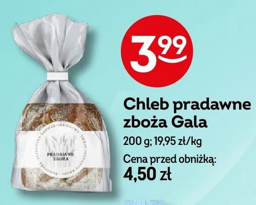 Chleb pradawne zboża Gala promocja w Żabka