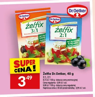 Żelfix 3:1 Dr.Oetker promocja w Twój Market