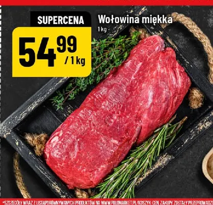 Wołowina miękka promocja w POLOmarket