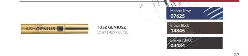 Tusz Geniusz Modern Navy Avon promocja w AVON
