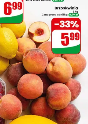 Brzoskwinie promocja w Dino