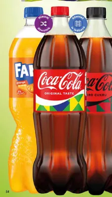Napój gazowany Coca-Cola Original Taste promocja w Dino