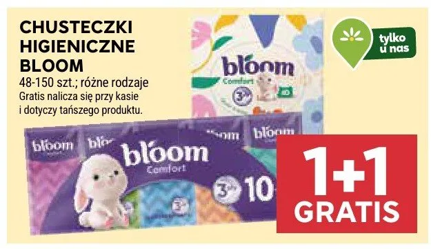 Chusteczki higieniczne promocja w Stokrotka