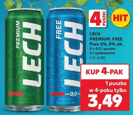 Piwo Premium promocja w Kaufland