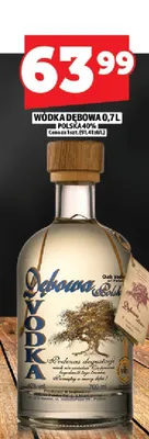 Wódka Dębowa 0,7l promocja w TOPAZ