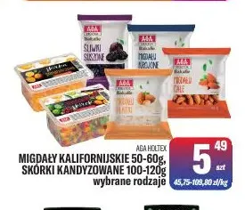Migdały kalifornijskie Aga Holtex promocja w Tomi Markt