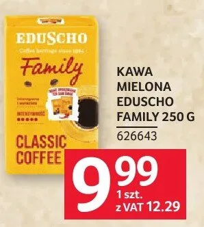 Kawa mielona Eduscho Family 250 g promocja w Selgros
